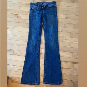 Vintage Urban Heritage flared jeans.